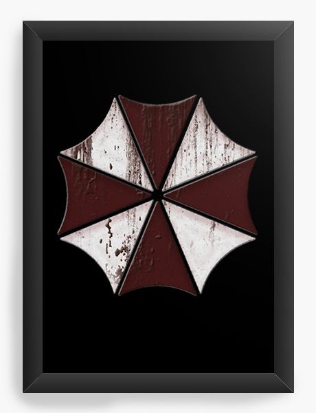 Quadro Decorativo A3 (45x33)  Resident Evil