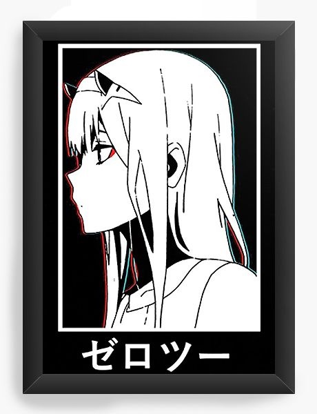 Quadro Decorativo Anime Darling In The Franxx Zero Two A3 em Promoção na  Americanas