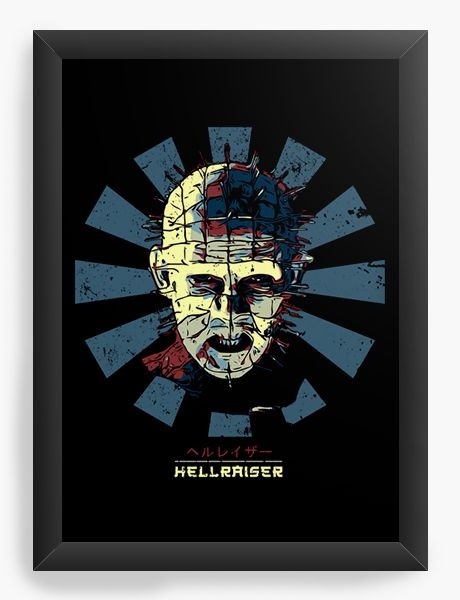 Quadro Decorativo A4 (33X24) Hell Raiser Cenobites