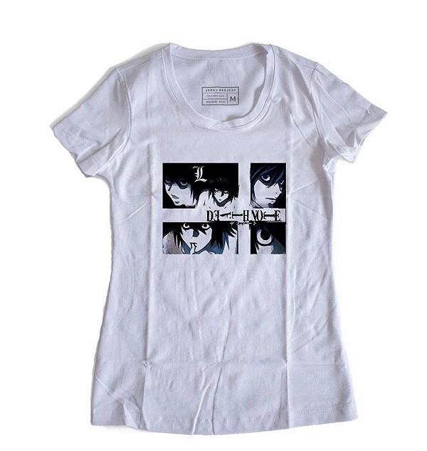 Camiseta Feminina Anime Death Note
