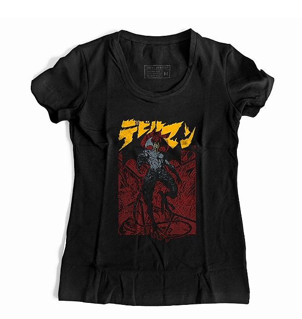 Camiseta Feminina Anime Devilman Crybaby