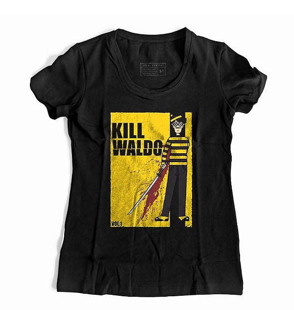Camiseta Feminina Kill Waldo Wally