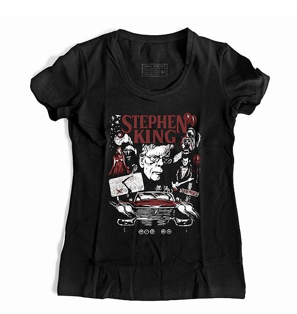 Camiseta Feminina Stephen King
