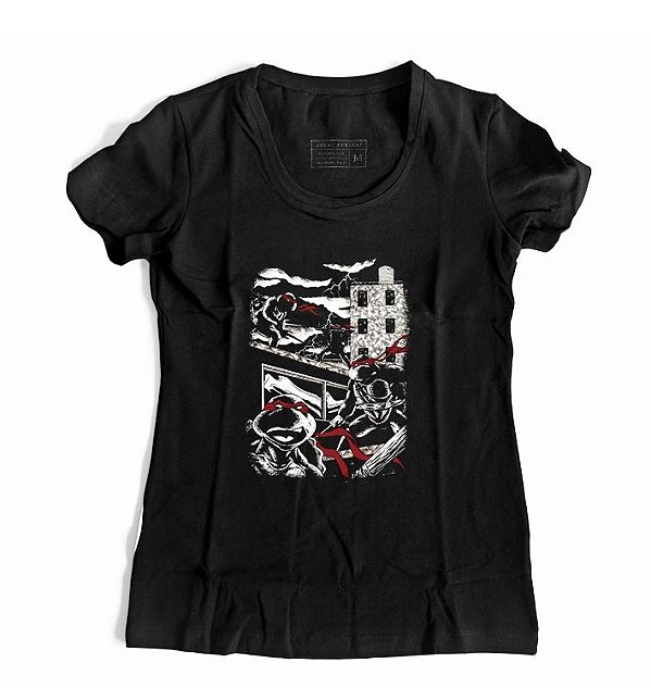 Camiseta Feminina Tartarugas Ninjas