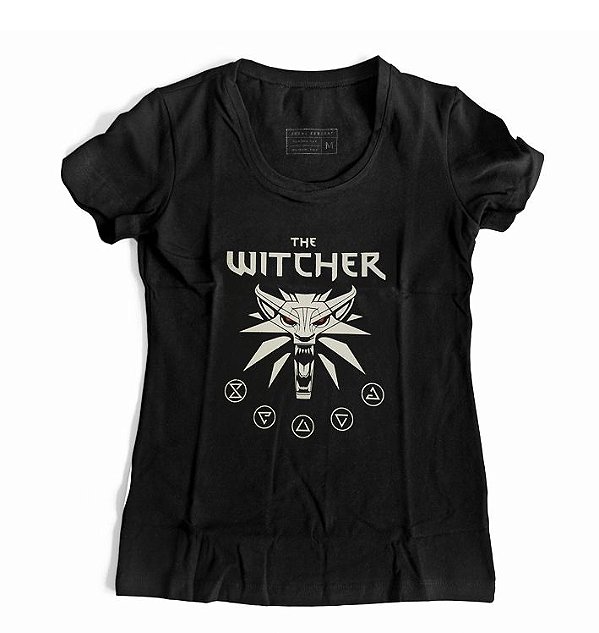 Camiseta Feminina The Witcher Simbol