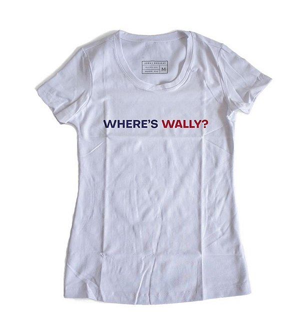 Camiseta Feminina Where's Wally
