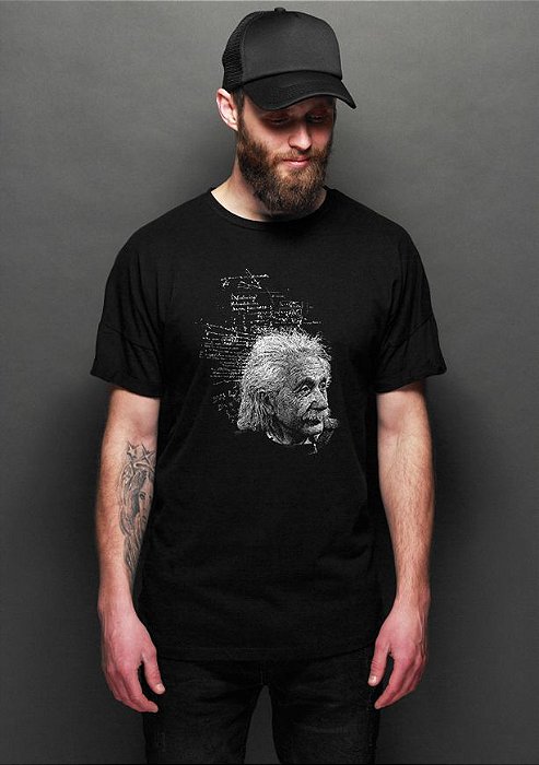 Camiseta Masculina Albert Einstein