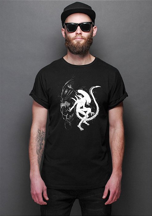 Camiseta Masculina Alien