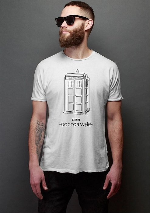 Camiseta Masculina Doctor Who