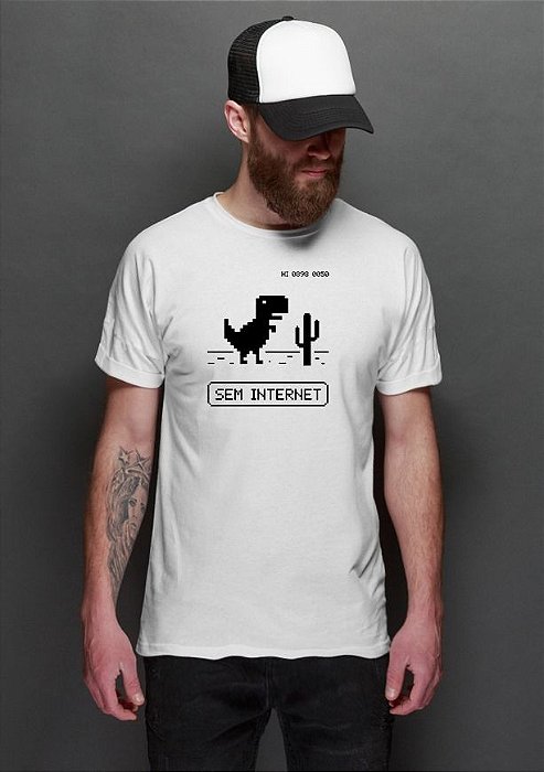 Camiseta Masculina Off Line