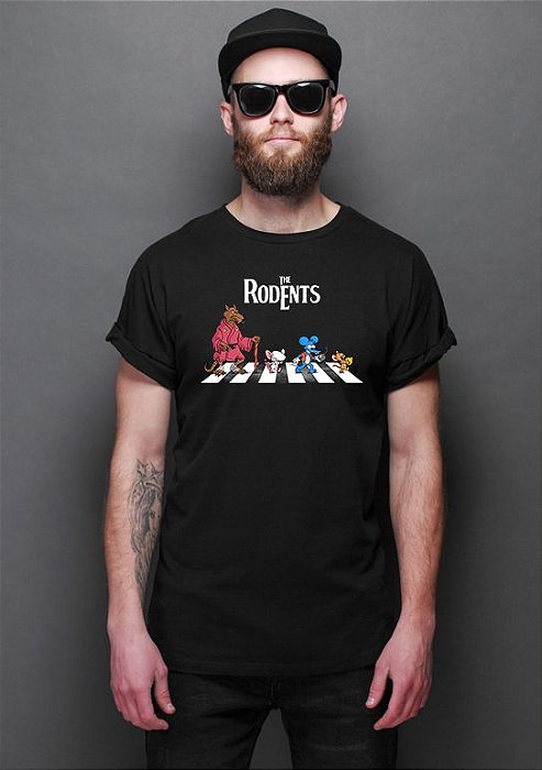 Camiseta Masculina Roedores Road