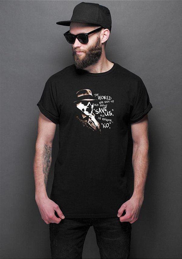 Camiseta Masculina Watchmen Rorschach