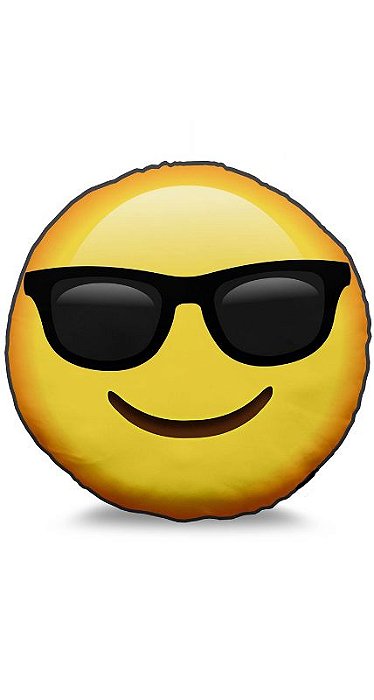 Almofada Emoticon - Emoji Óculos de sol