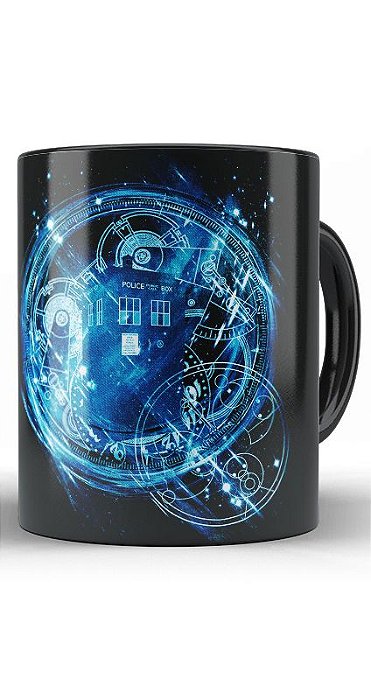 Caneca Doctor Who Police Public Box Call - Nerd e Geek - Presentes Criativos