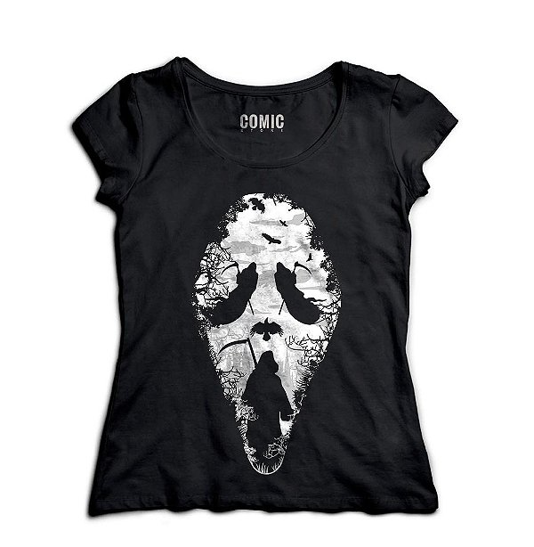 Camiseta Feminina  Death - Nerd e Geek - Presentes Criativos