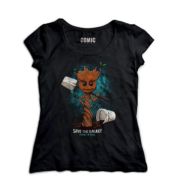 Camiseta Feminina Save Galaxy