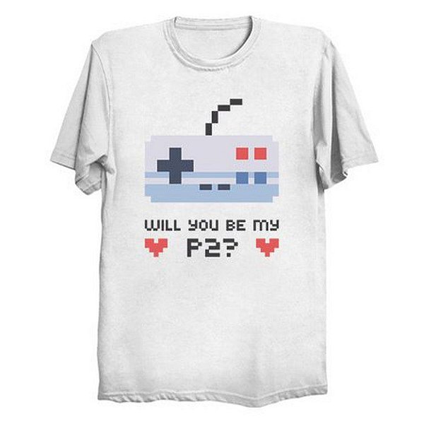Camiseta Masculina Poliéster Você será meu PS2