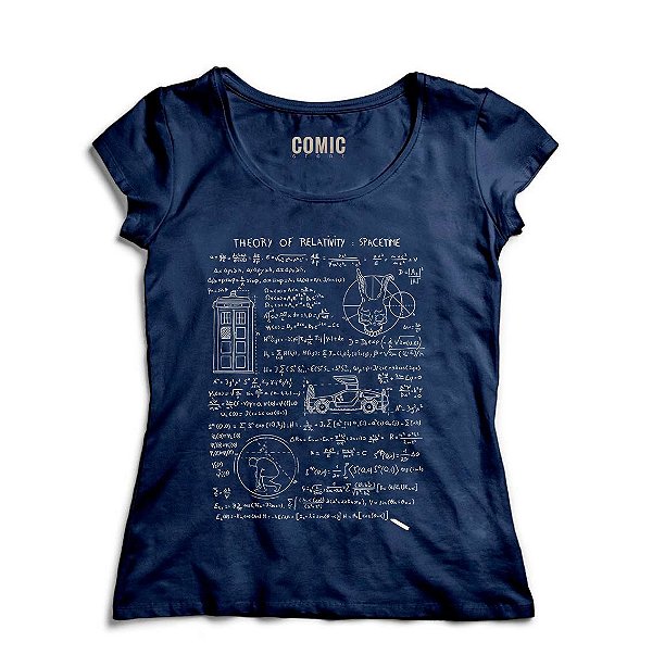 Camiseta Feminina Relative Space - Nerd e Geek - Presentes Criativos