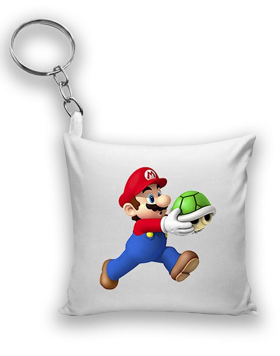 Chaveiro Super Mario Word - Nerd e Geek - Presentes Criativos
