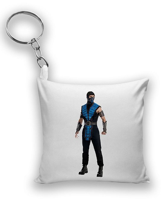 Chaveiro Mortal Kombat - Sub Zero - Nerd e Geek - Presentes Criativos