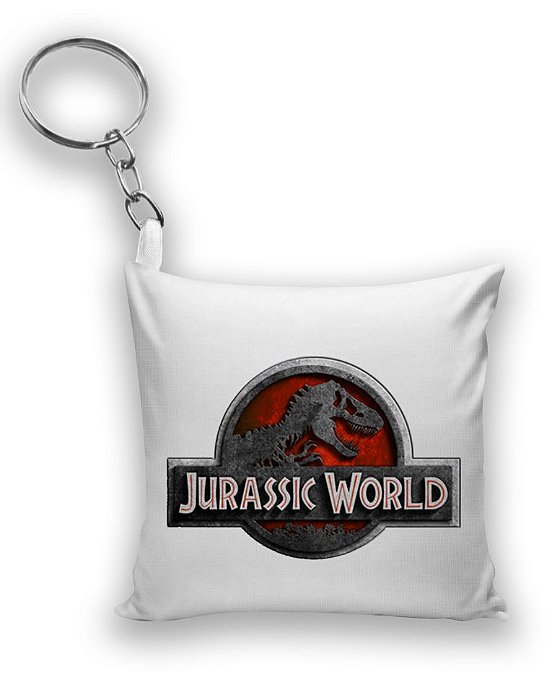Chaveiro Jurassic Park Word - Nerd e Geek - Presentes Criativos