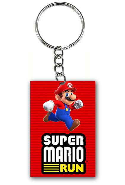 Chaveiro Super Mario Run - Nerd e Geek - Presentes Criativos