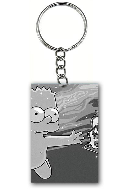 Chaveiro Bart Simpson - Nerd e Geek - Presentes Criativos
