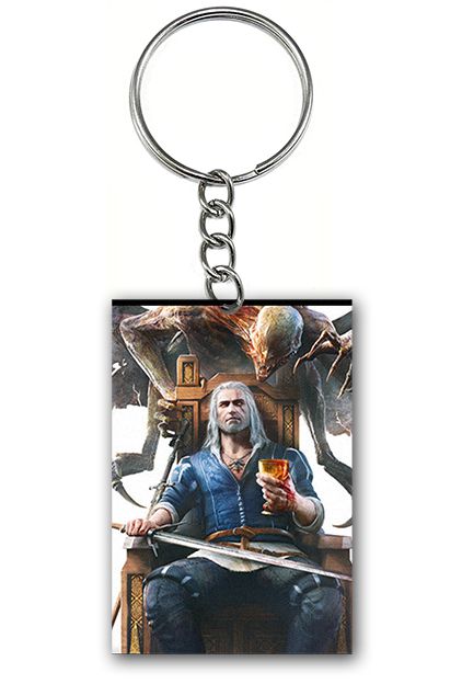 Chaveiro The Witcher - Nerd e Geek - Presentes Criativos