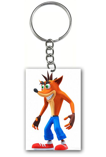 Chaveiro Crash Bandicoot - Nerd e Geek - Presentes Criativos