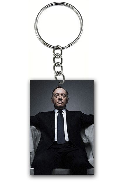 Chaveiro House of Cards - Nerd e Geek - Presentes Criativos