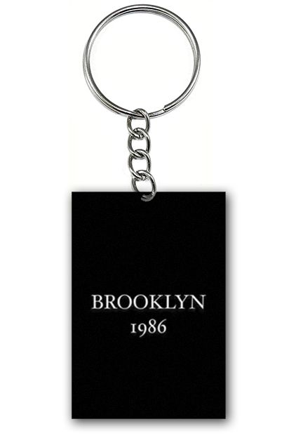 Chaveiro Brooklyn 1986 - Nerd e Geek - Presentes Criativos