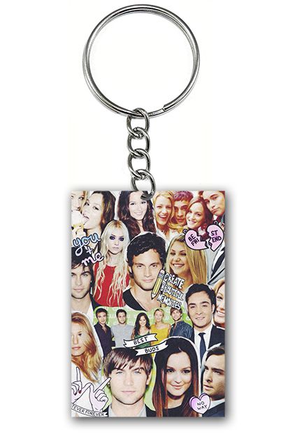 Chaveiro Gossip Girl - Nerd e Geek - Presentes Criativos