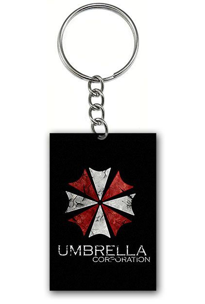 Chaveiro Umbrella Corporation - Nerd e Geek - Presentes Criativos