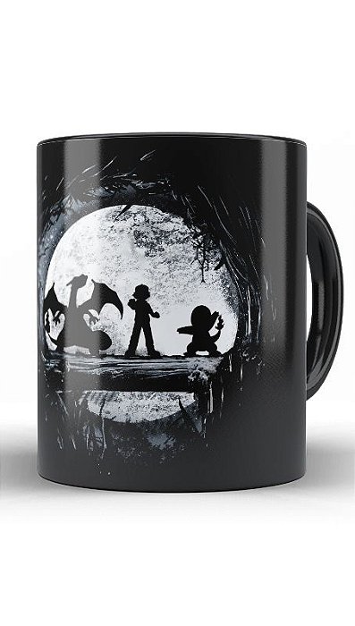 Caneca Anime Pokemon Dinosaurs - Nerd e Geek - Presentes Criativos