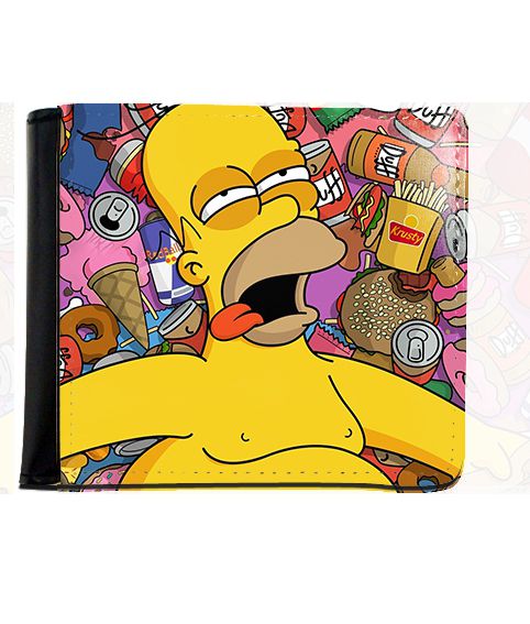 Carteira Simpsons Homer - Nerd e Geek - Presentes Criativos