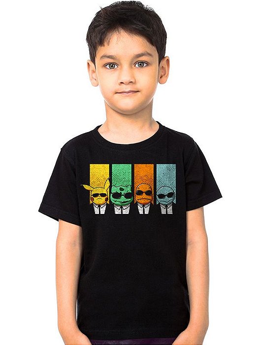 Camiseta Infantil Pokemon - Nerd e Geek - Presentes Criativos