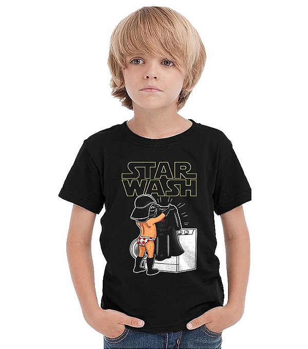 Camiseta Infantil Star Wash