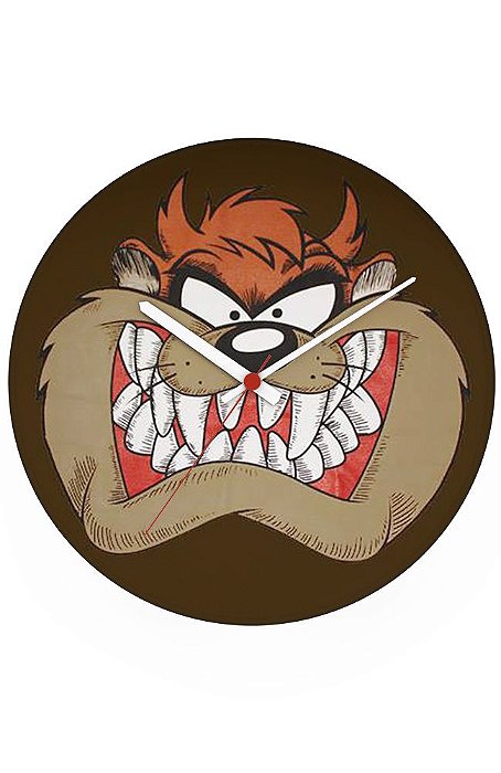 Relógio de Parede Tasmanian Devil - Nerd e Geek - Presentes Criativos