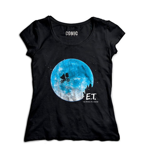 Camiseta Feminina E.T. - Nerd e Geek - Presentes Criativos