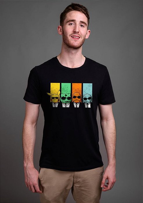 Camiseta Masculina  Pokemon - Nerd e Geek - Presentes Criativos