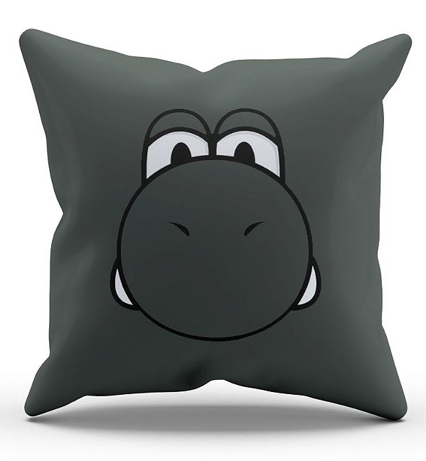 Almofada Decorativa  Yoshi 45x45 - Nerd e Geek - Presentes Criativos