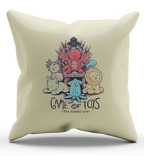 Almofada Decorativa  Stranger of Toys - Nerd e Geek - Presentes Criativos