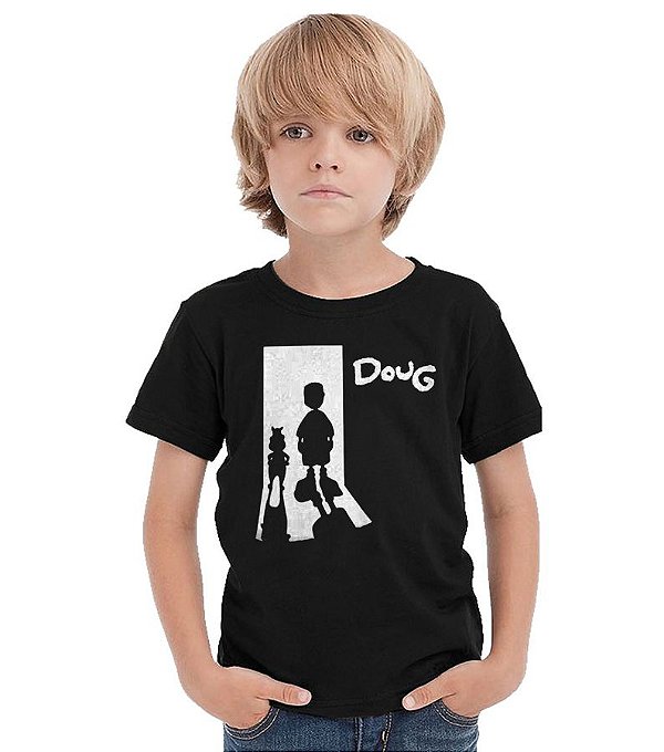 Camiseta Infantil Doug - Nerd e Geek - Presentes Criativos