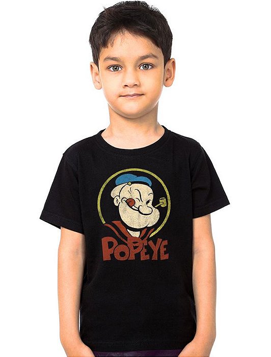 Popeye Camiseta Infantil