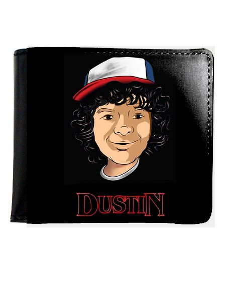 Carteira  Stranger Things - Dustin - Nerd e Geek - Presentes Criativos