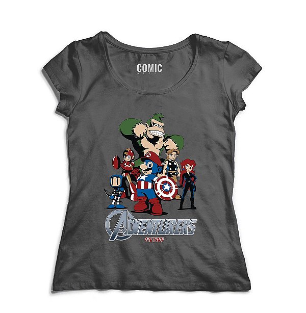 Camiseta Feminina Herois - Nerd e Geek - Presentes Criativos - Roupas  Femininas - Camisetas Nerd e Geek | Presentes Criativos | Loja Geek