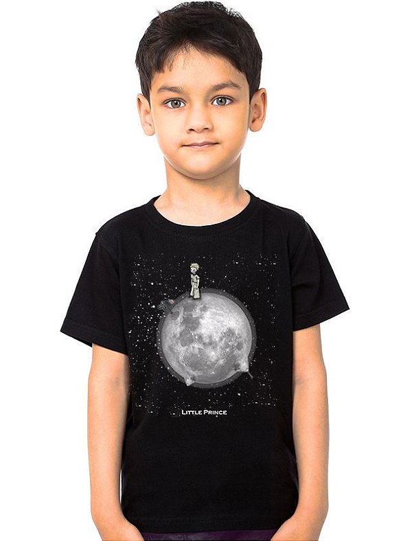 Camiseta Infantil O Pequeno Principe   - Nerd e Geek - Presentes Criativos