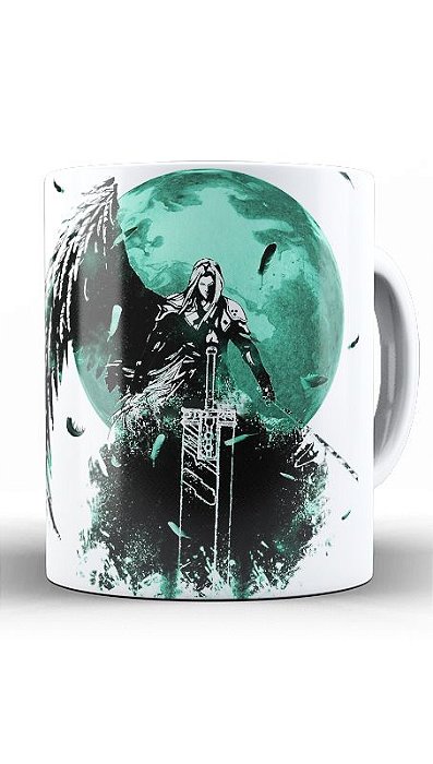 Caneca Final Fantasy VII - Final Battle - Nerd e Geek - Presentes Criativos