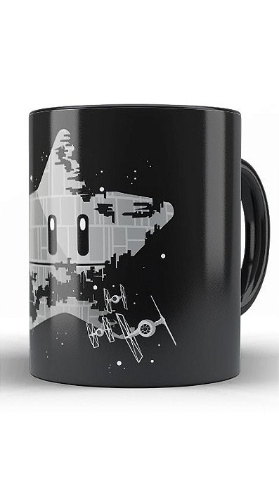 Caneca Super Estrela da Morte - Nerd e Geek - Presentes Criativos