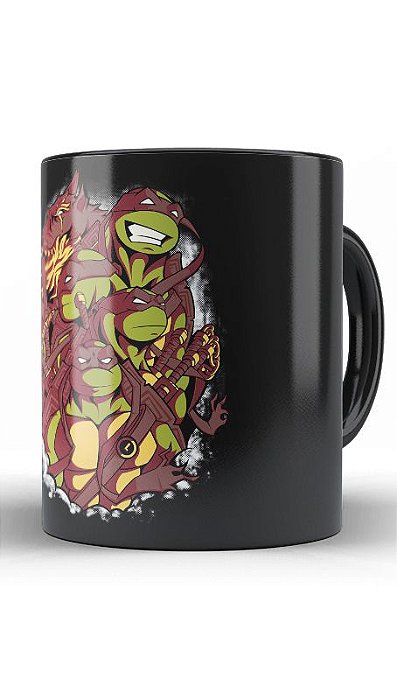 Caneca The Green Team   - Nerd e Geek - Presentes Criativos